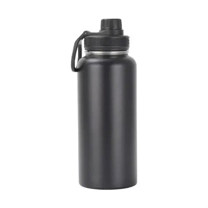 Multiple Sizes SS Vacuum Sports Bottle w/ Twist Chug Lid