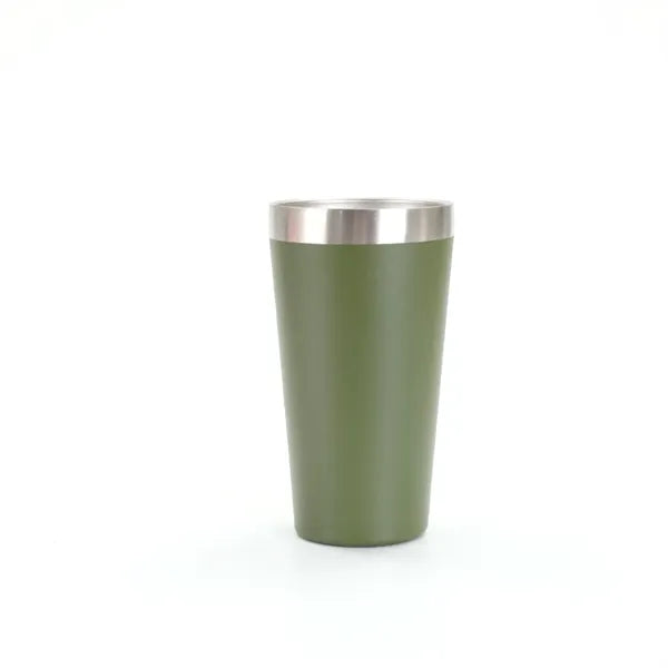 12oz Powder-Coated Vacuum Insulated SS Car Tumbler