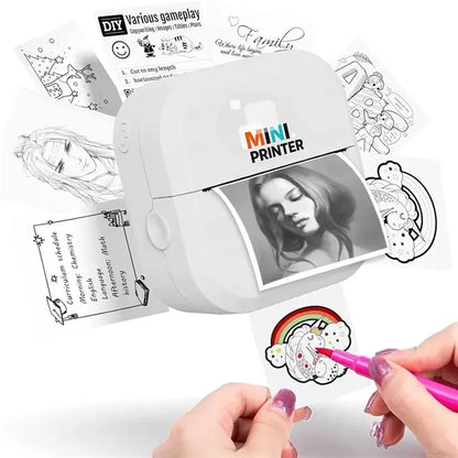 Mini Wireless Pocket Printer No Ink Needed