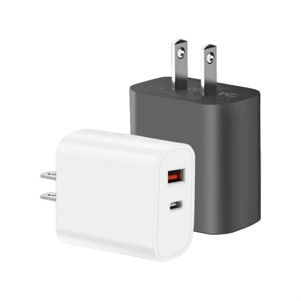 Dual Port Fast Charging Charger Block 45w