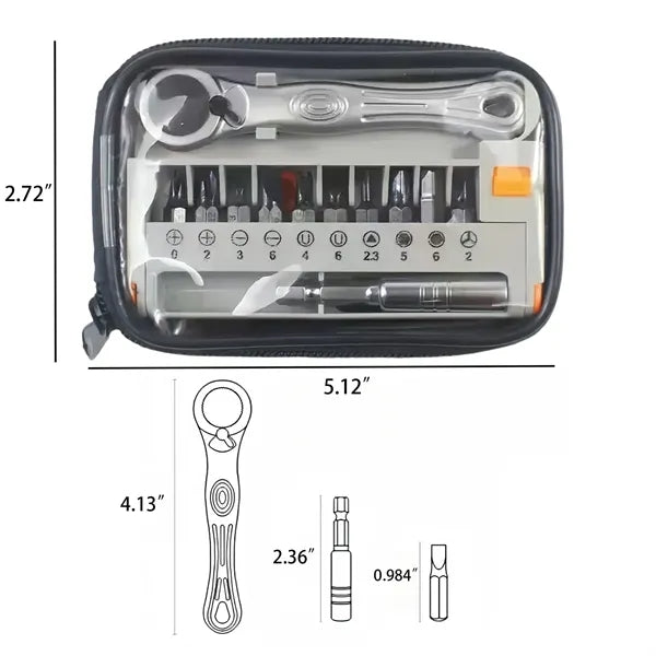 Portable Mini Screwdriver Set  Multi Function Tool Kit