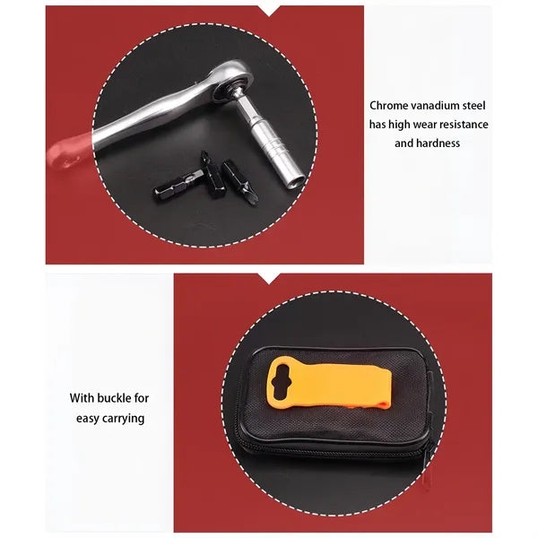Portable Mini Screwdriver Set  Multi Function Tool Kit