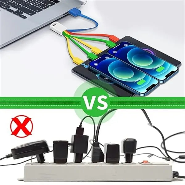 6-in-1 Multi-Charging Cable for Multiple Devices
