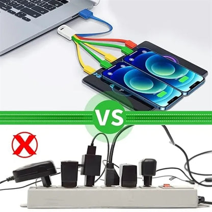6-in-1 Multi-Charging Cable for Multiple Devices