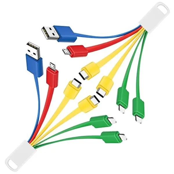 6-in-1 Multi-Charging Cable for Multiple Devices