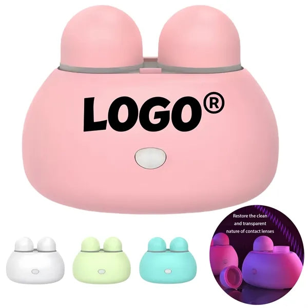 Electric Contact Lens Cleaner Portable Automatic Vibration