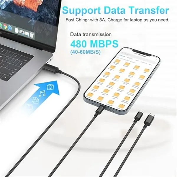 4-Foot USB C Multi-Charger Cable