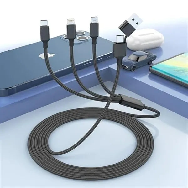 4-Foot USB C Multi-Charger Cable