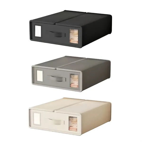 Foldable Clothes Storage Box Blanket Quilt Organizer Bin