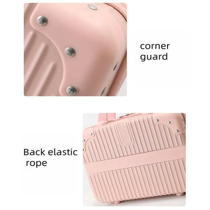 Mini Carry On Suitcase Portable Travel Gift Box