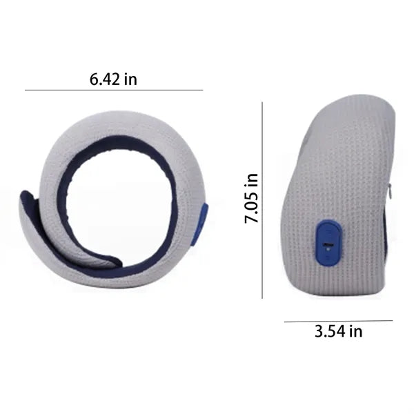 Portable U Shape Massage Pillow Memory Foam Neck Cushion