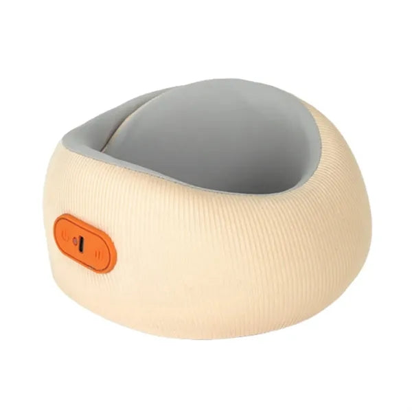 Portable U Shape Massage Pillow Memory Foam Neck Cushion