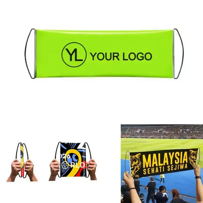 Retractable Handheld Banner Flag