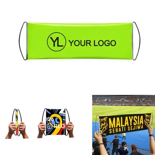 Retractable Handheld Banner Flag
