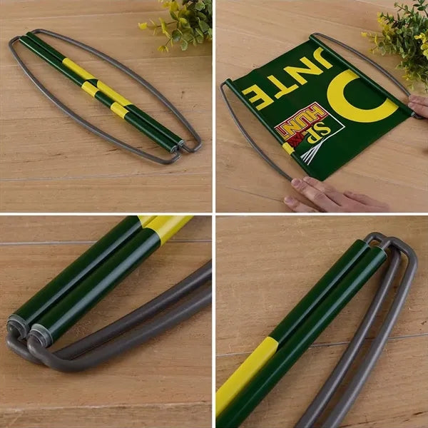 Retractable Handheld Banner Flag