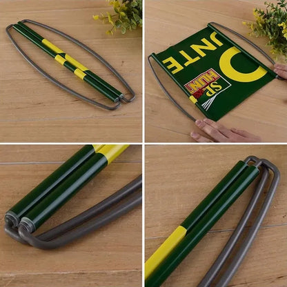 Retractable Handheld Banner Flag