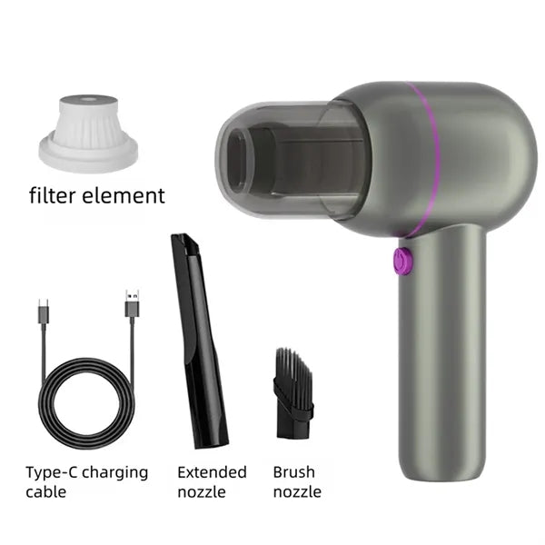 Portable Car Vacuum Cleaner Mini Handheld Dual Use