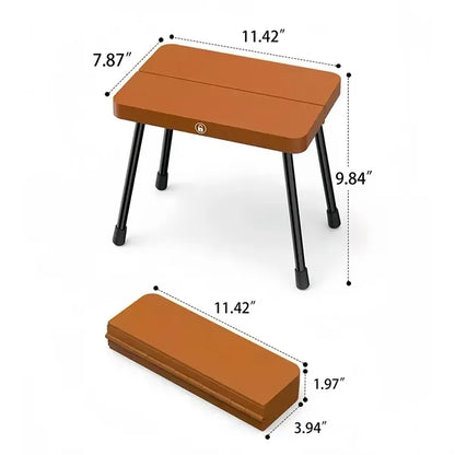 Portable Folding Camping Stool Lightweight Aluminum Outdoor