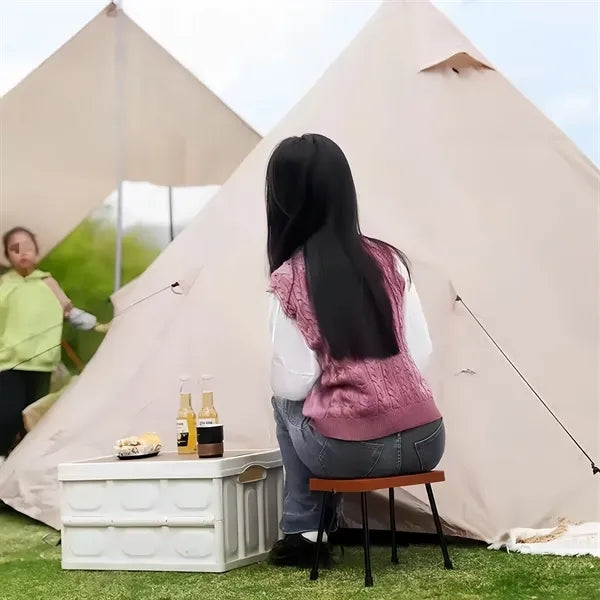 Portable Folding Camping Stool Lightweight Aluminum Outdoor