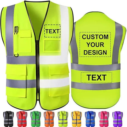Custom Reflective Safety Vest