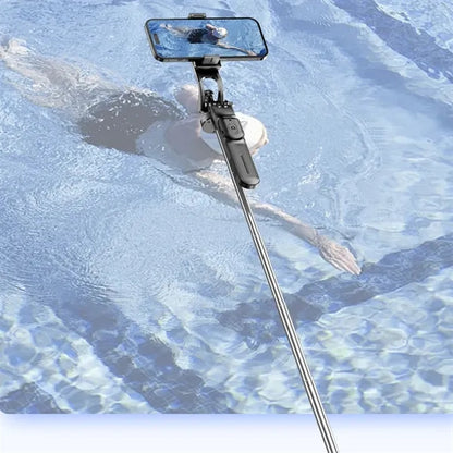 Bluetooth Selfie Stick Tripod Remote Control And Stabilizer