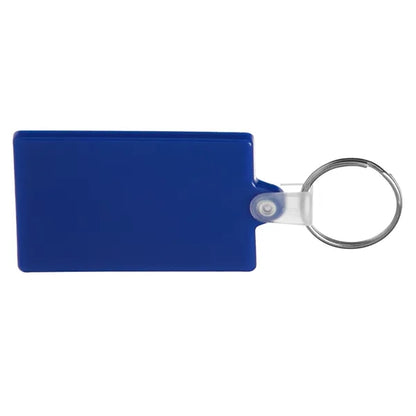 Rectangle Soft Plastic Keychains