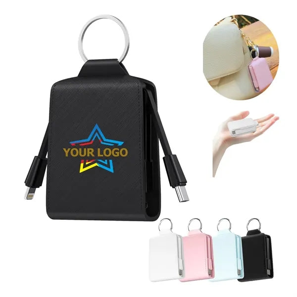 2000MAh Portable Keychain Charger Power Bank