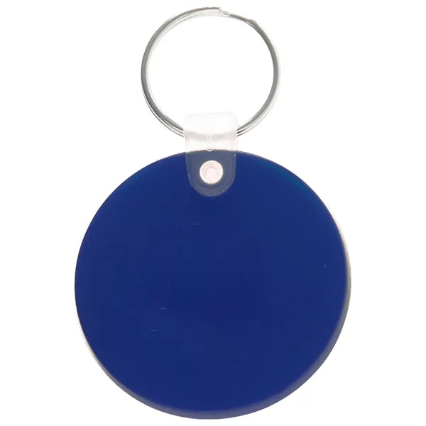 Soft Tag Custom Printed Round Keychains