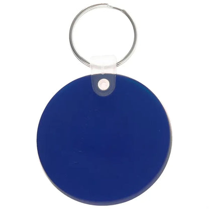 Soft Tag Custom Printed Round Keychains