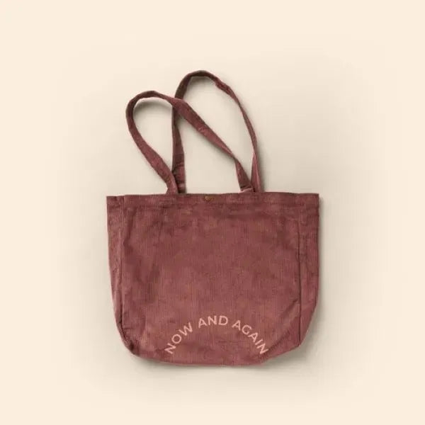 OPEN LAPTOP TOTE - CORDUROY