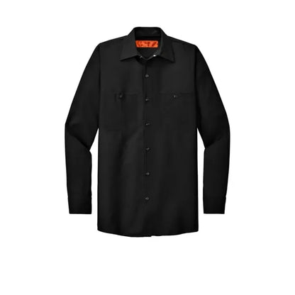Red Kap Long Sleeve Industrial Work Shirt.