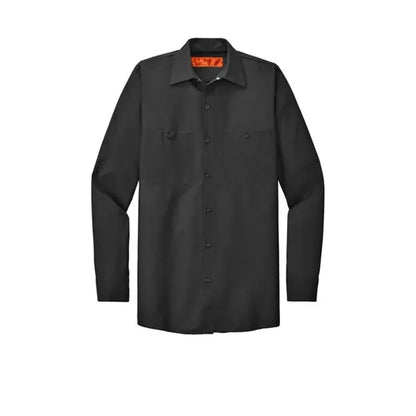 Red Kap Long Sleeve Industrial Work Shirt.