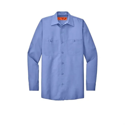 Red Kap Long Sleeve Industrial Work Shirt.