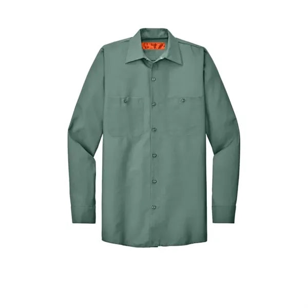 Red Kap Long Sleeve Industrial Work Shirt.