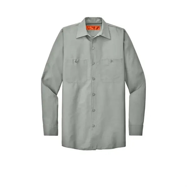 Red Kap Long Sleeve Industrial Work Shirt.