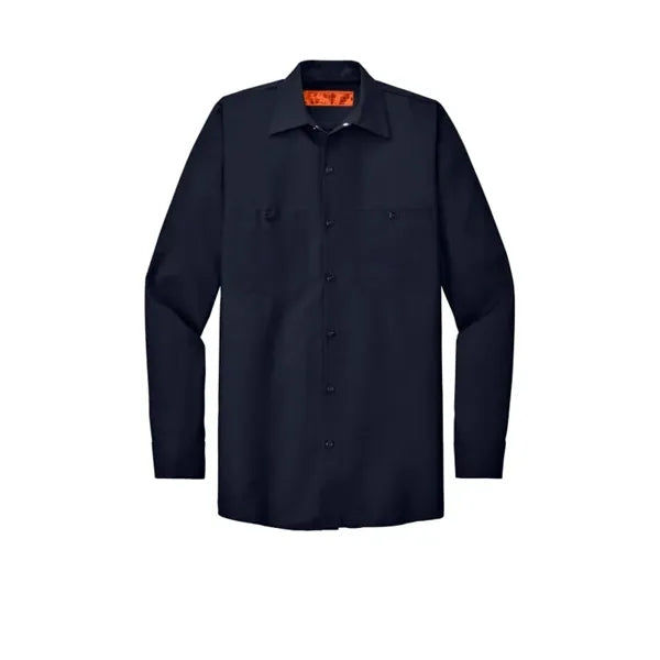 Red Kap Long Sleeve Industrial Work Shirt.