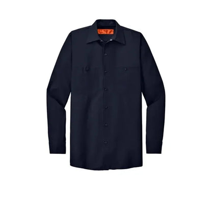 Red Kap Long Sleeve Industrial Work Shirt.