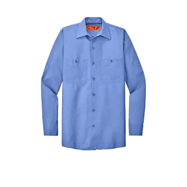 Red Kap Long Sleeve Industrial Work Shirt.