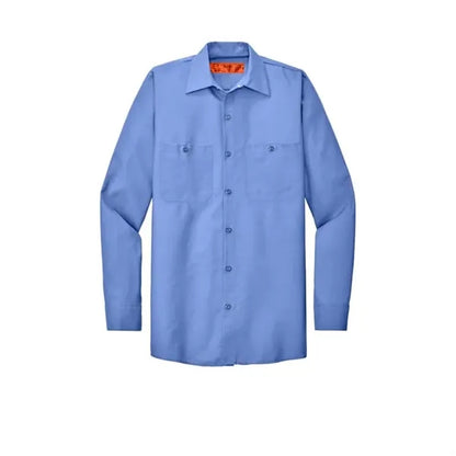 Red Kap Long Sleeve Industrial Work Shirt.