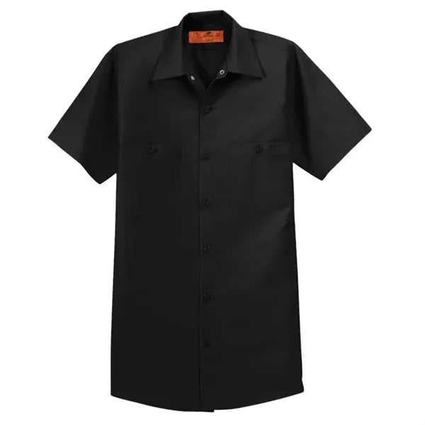 Red Kap Short Sleeve Industrial Work Shirt.