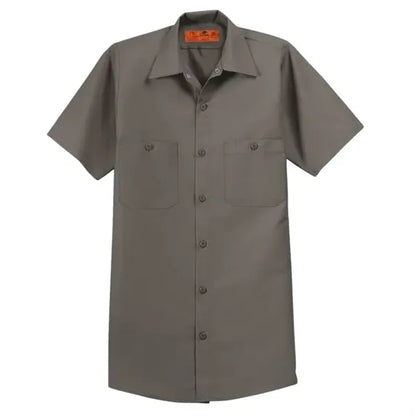 Red Kap Short Sleeve Industrial Work Shirt.