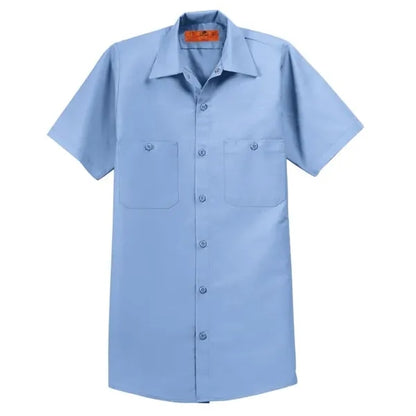 Red Kap Short Sleeve Industrial Work Shirt.