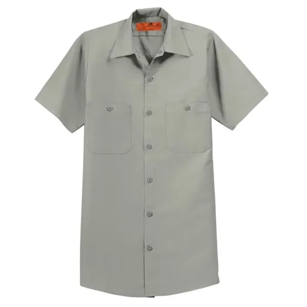 Red Kap Short Sleeve Industrial Work Shirt.