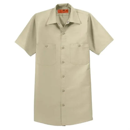 Red Kap Short Sleeve Industrial Work Shirt.