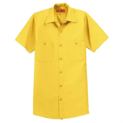 Red Kap Short Sleeve Industrial Work Shirt.