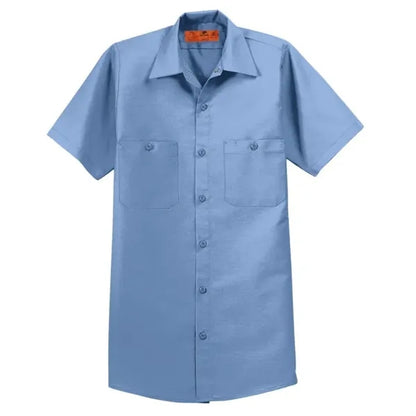 Red Kap Long Size, Short Sleeve Industrial Work Shirt.