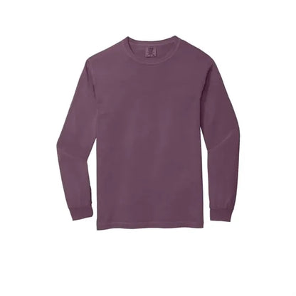 COMFORT COLORS Heavyweight Ring Spun Long Sleeve Tee.