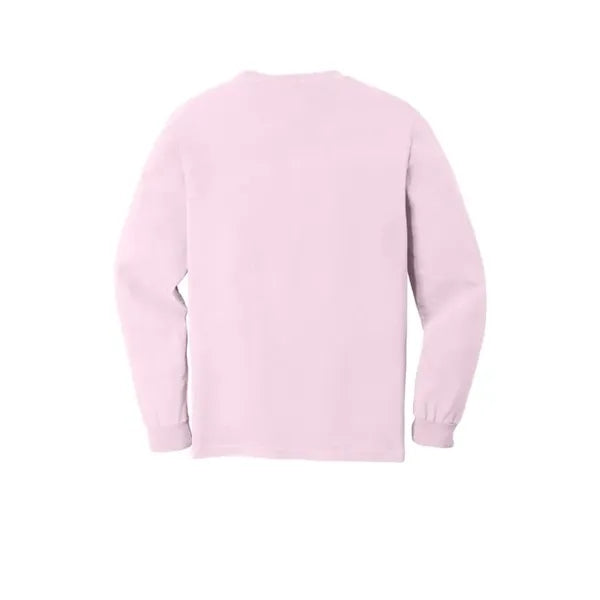 COMFORT COLORS Heavyweight Ring Spun Long Sleeve Tee.