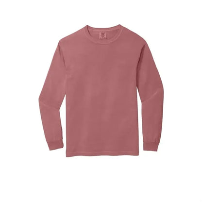 COMFORT COLORS Heavyweight Ring Spun Long Sleeve Tee.