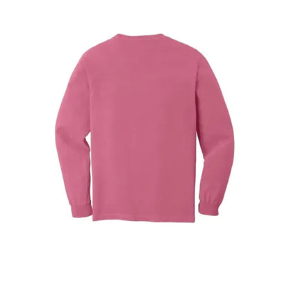 COMFORT COLORS Heavyweight Ring Spun Long Sleeve Tee.